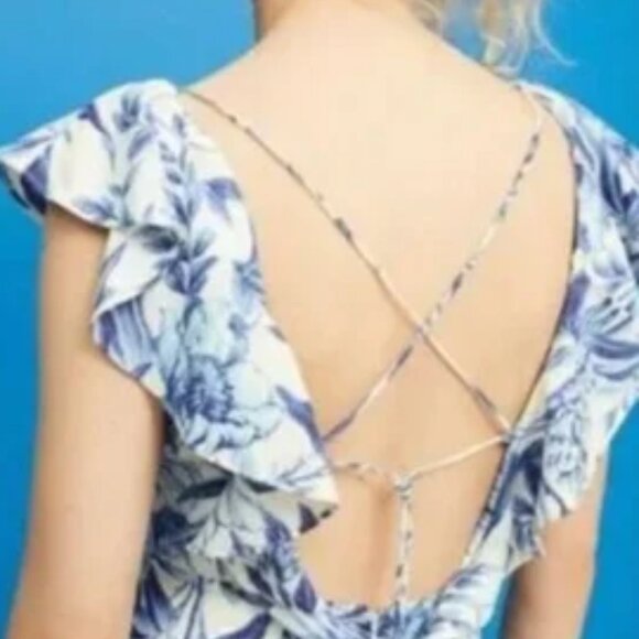 NWOT H&M Floral Maxi Dress - Picture 2 of 2